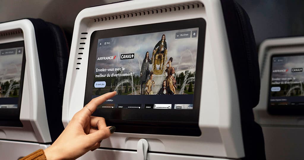Canal+ à bord d’Air France : le cinéma français prend son envol