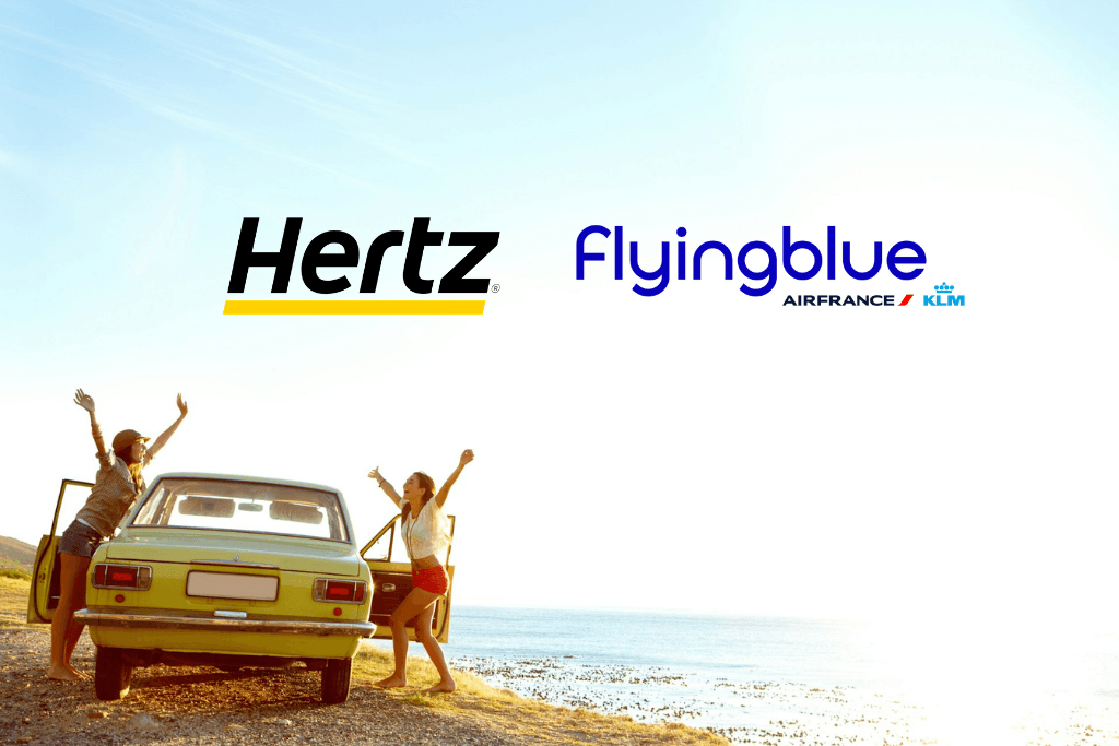 Hertz Flying Blue : gagnez jusqu’à 12 Miles par euro dépensé