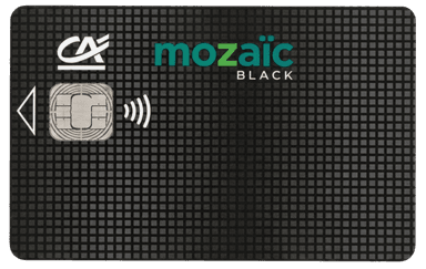 Carte CA Mozaïc Black