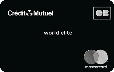 Carte CM CB Mastercard World Elite