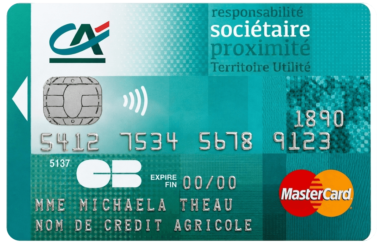 Carte CA MCAS Mastercard