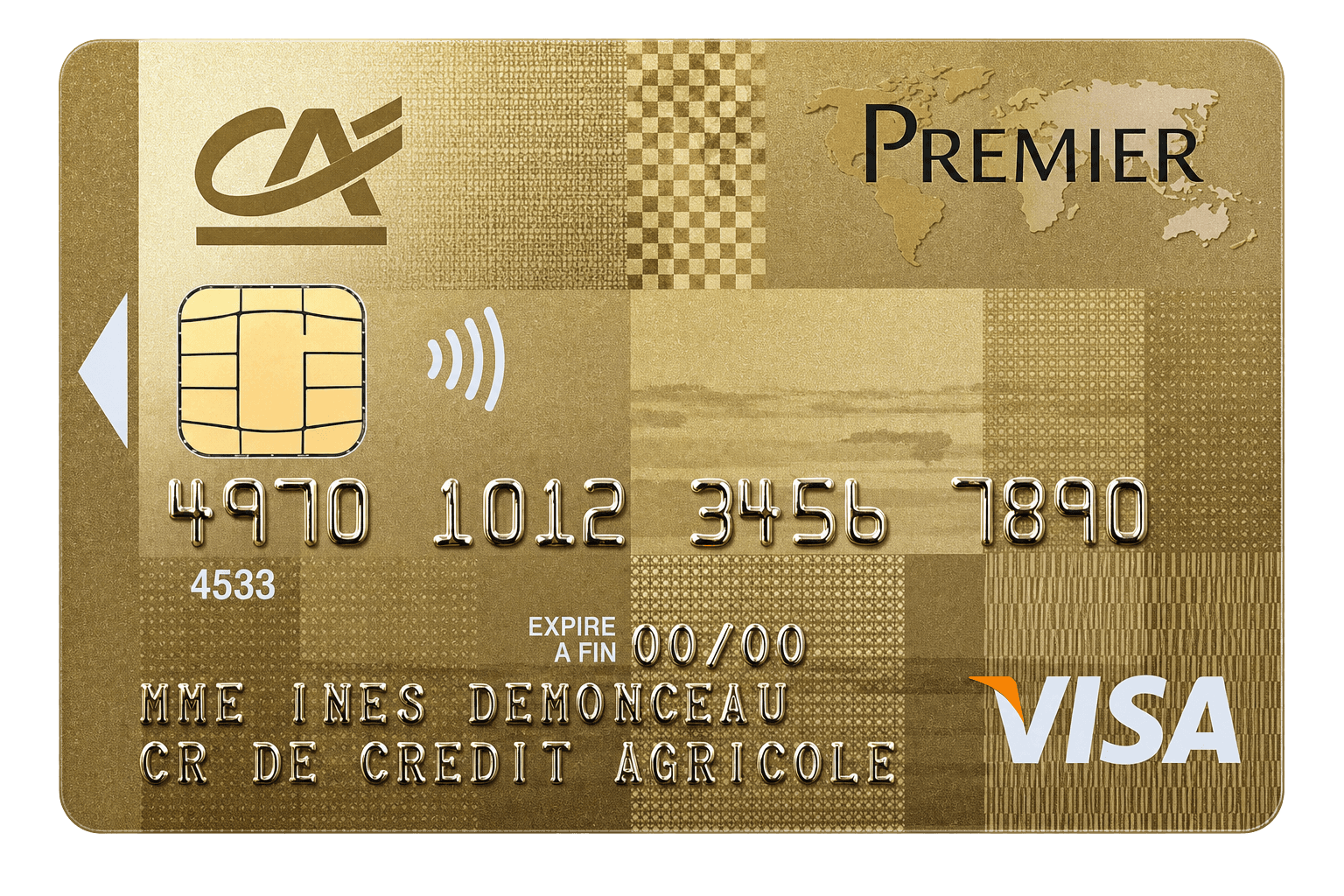 Carte CA Visa Premier