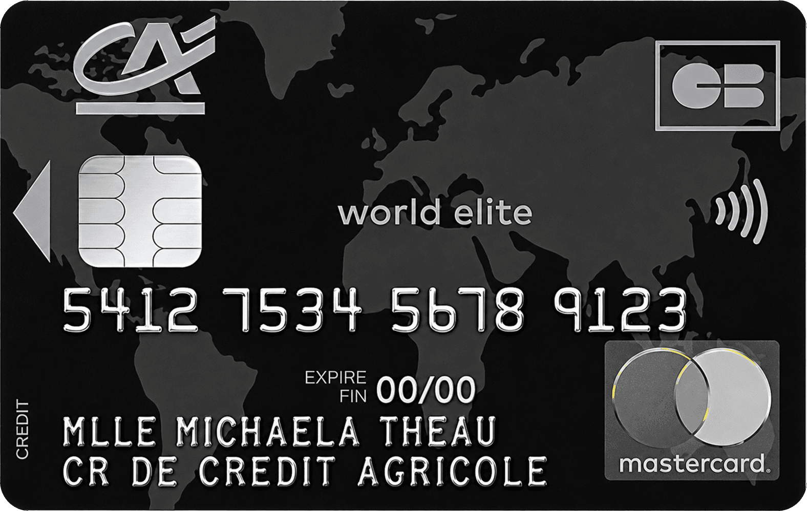 Carte CA World Elite Mastercard