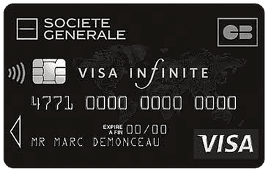 Carte SG CB Visa Infinite
