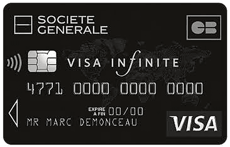 Carte SG CB Visa Infinite