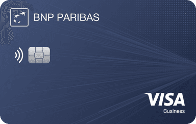 Carte Visa Business bleu nuit de BNP Paribas