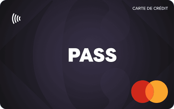 Carte PASS Mastercard noire de Carrefour Banque