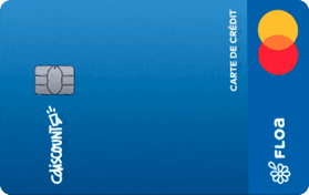 Carte bancaire Cdiscount Mastercard bleue de Floa