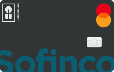 Carte Mastercard noire de Sofinco