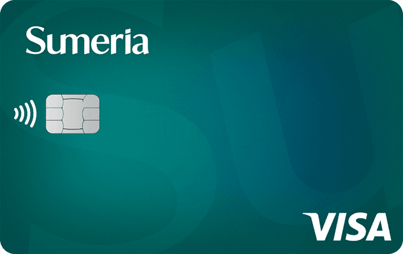 Carte Visa Sumeria Basique verte, offre gratuite de Sumeria
