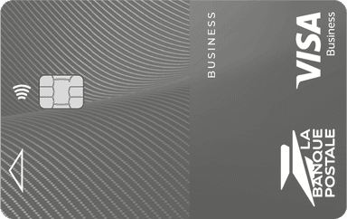 Carte Visa Platinum Business La Banque Postale grise