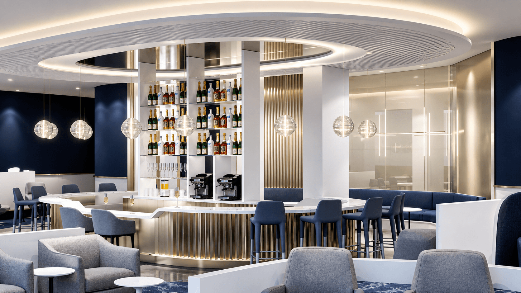 Air France lounge New York JFK