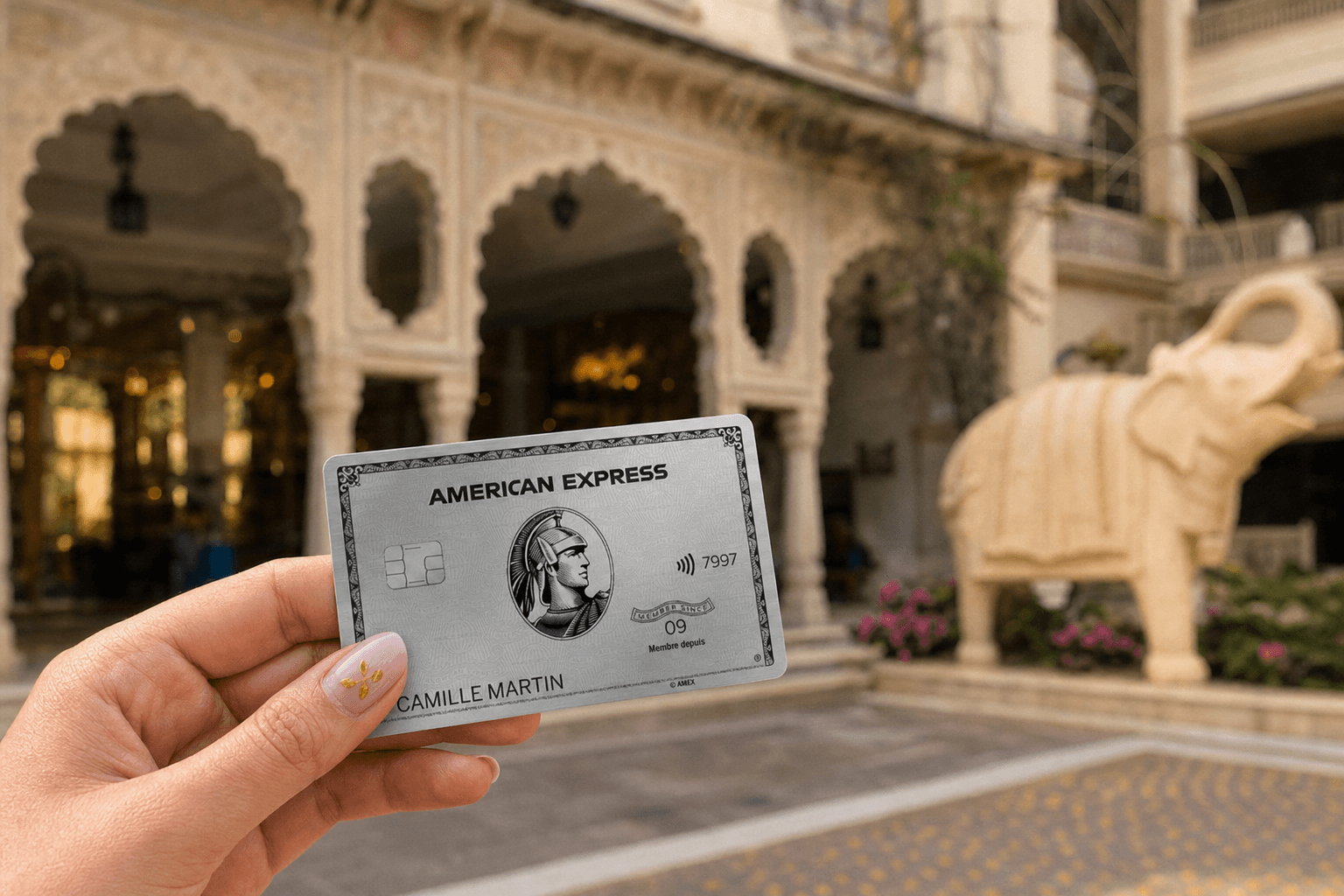 Platinum American Express en voyage