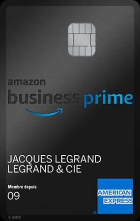 Carte Amazon Business Prime American Express