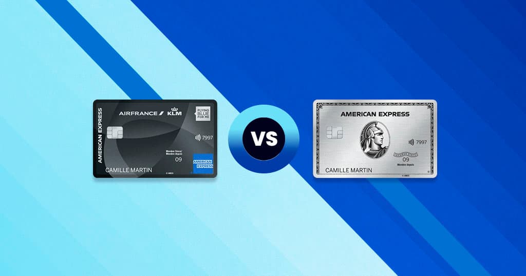 Comparatif : Carte Air France KLM Platinum vs Carte Platinum American Express