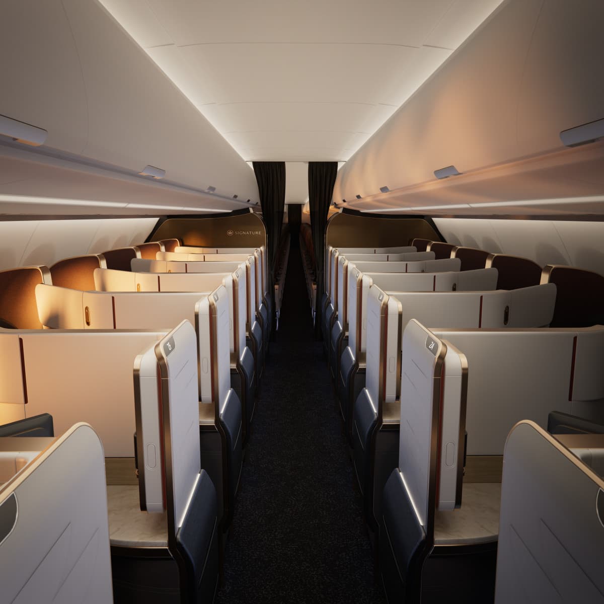 Air Canada dévoile ses cabines de nouvelle génération