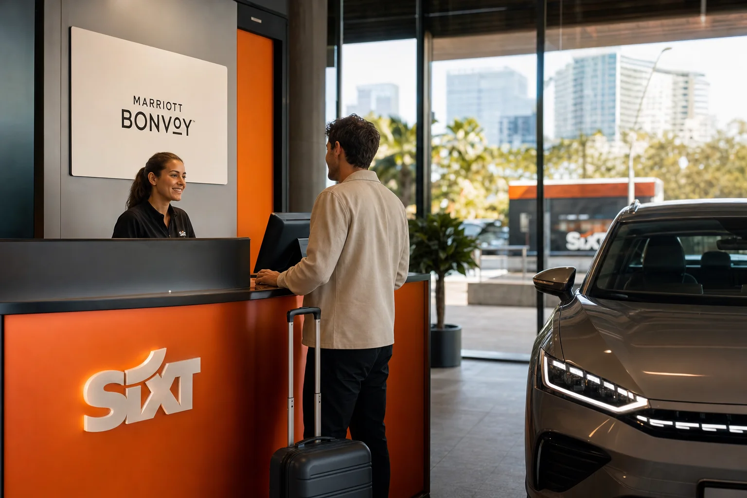 Promo SIXT Marriott Bonvoy : jusqu’à 2 750 points par location
