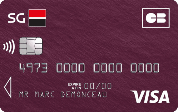 Carte SG CB Visa Evolution