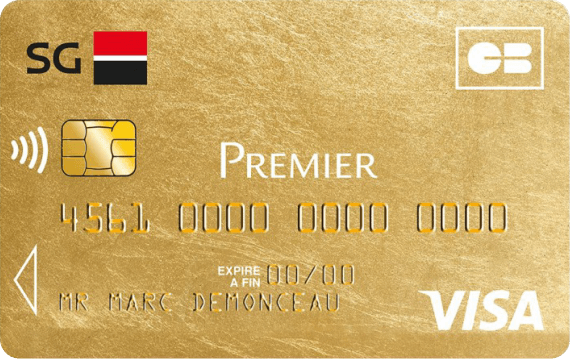 Carte SG CB Visa Premier