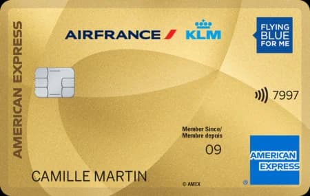 Carte Air France KLM American Express Gold