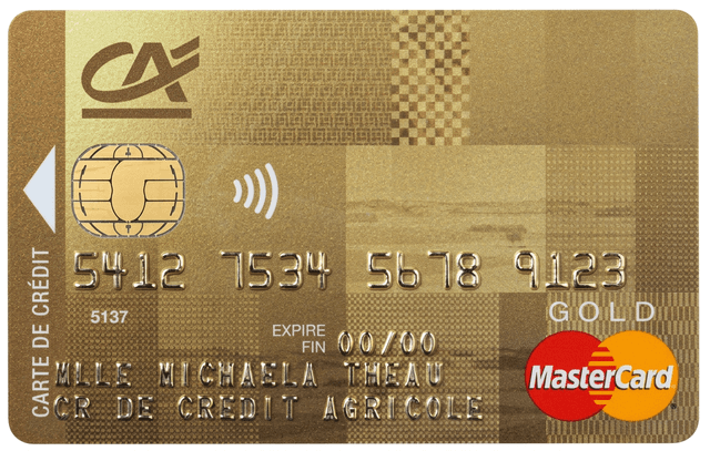 Carte CA Gold Mastercard