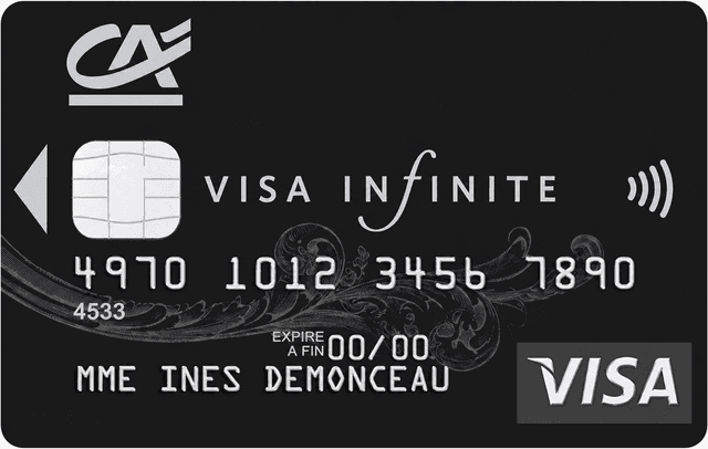 Carte CA Visa Infinite