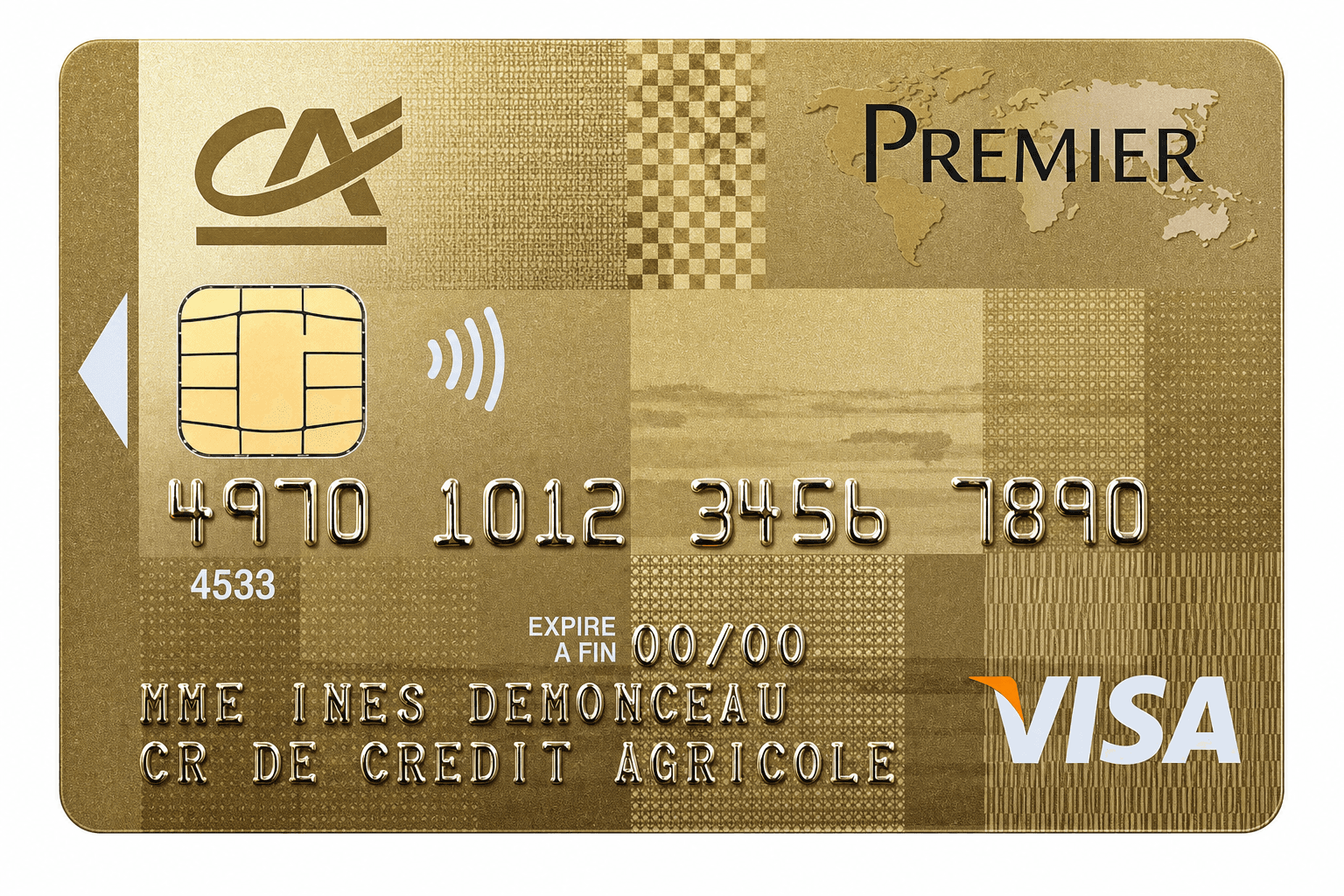 Carte CA Visa Premier