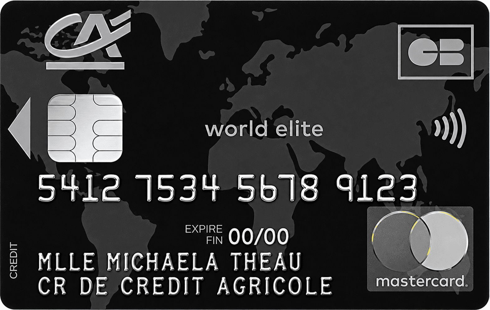 Carte CA World Elite Mastercard