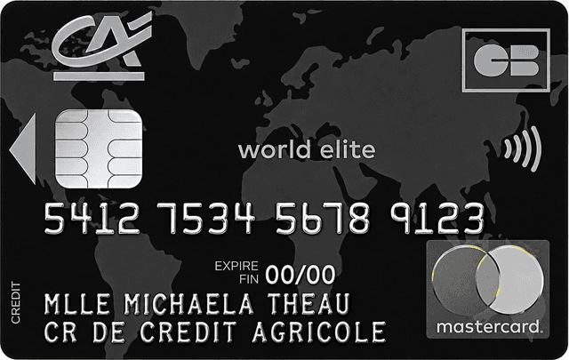 Carte CA World Elite Mastercard