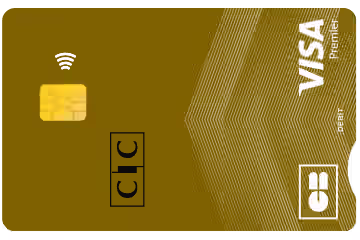 Carte CIC CB Visa Premier