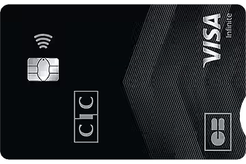 Carte CIC CB Visa Infinite