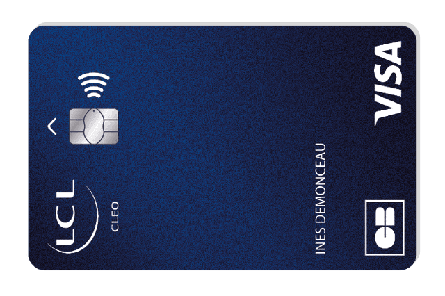 Carte LCL Visa Cléo