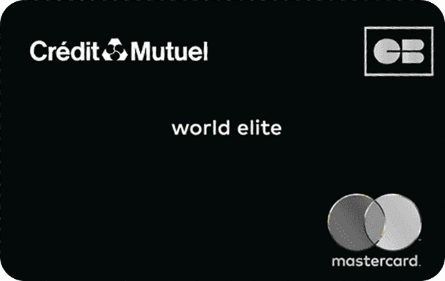 Carte CM CB Mastercard World Elite