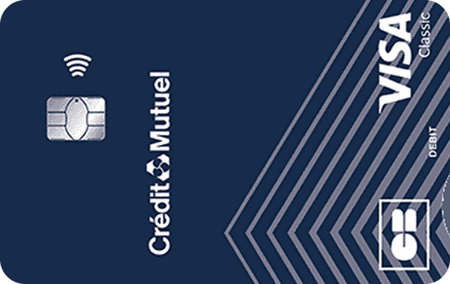 Carte CM CB Visa Classic