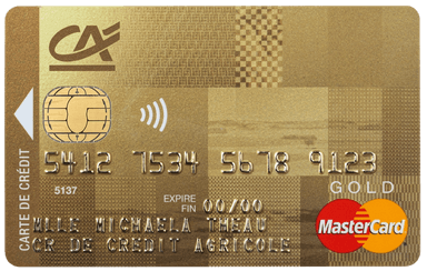Carte CA Gold Mastercard