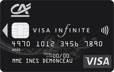 Carte CA Visa Infinite