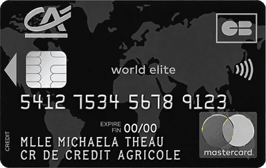 Carte CA World Elite Mastercard