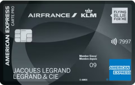Carte Platinum Flying Blue AIR FRANCE KLM