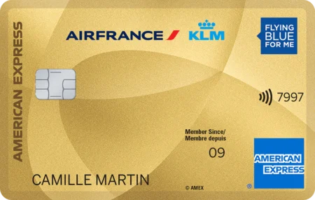 Carte Gold Flying Blue AIR FRANCE KLM