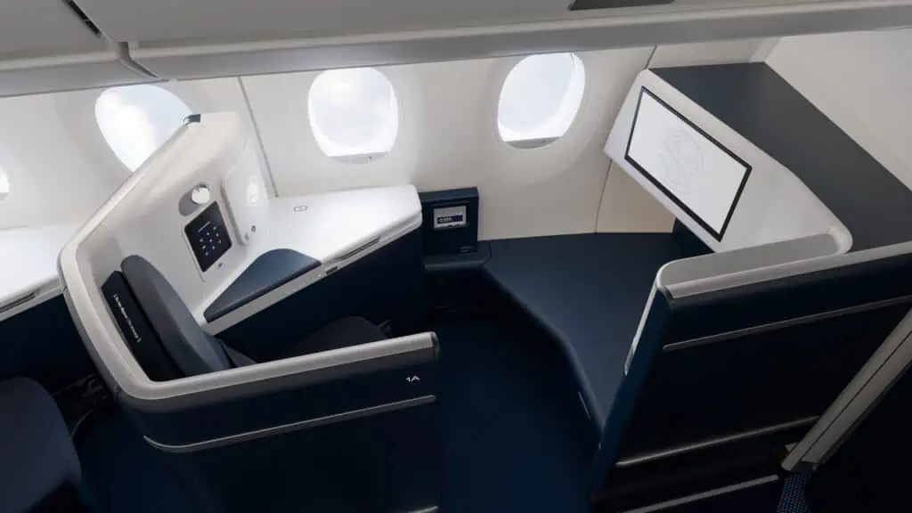 Cabine Business Air France A350