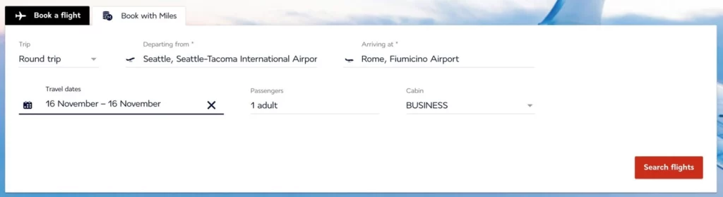 Calendrier Air France des billets Prime Promo