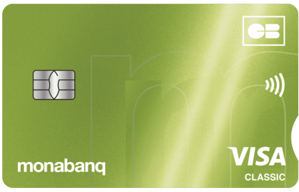 Carte Visa Classic Monabanq
