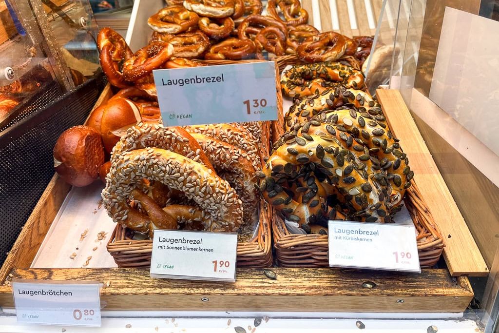 Vente de Bretzels à Francfort