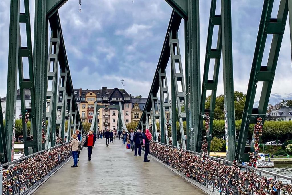 Pont de fer - Pont Eiserner Steg - Francfort