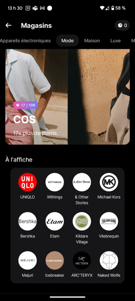 Magasins App Revolut