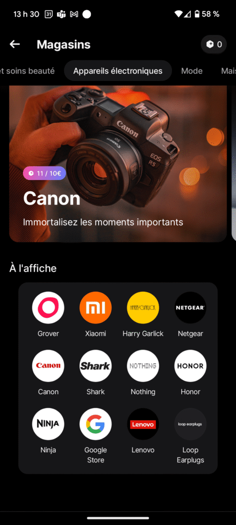 Magasins App Revolut