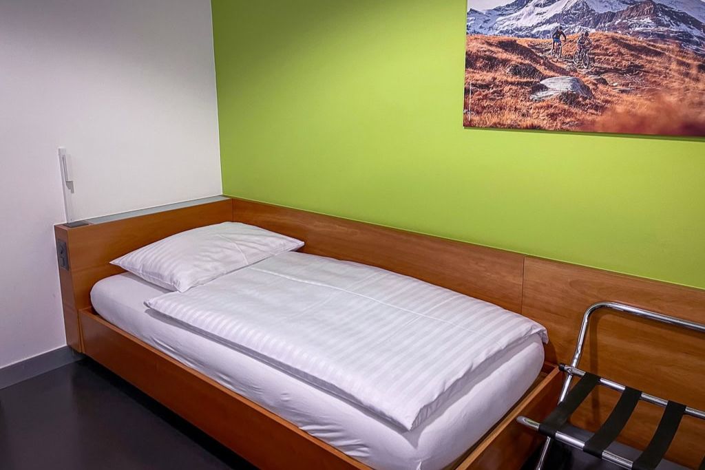 Chambre Transit Hotel, aéroport de Zurich