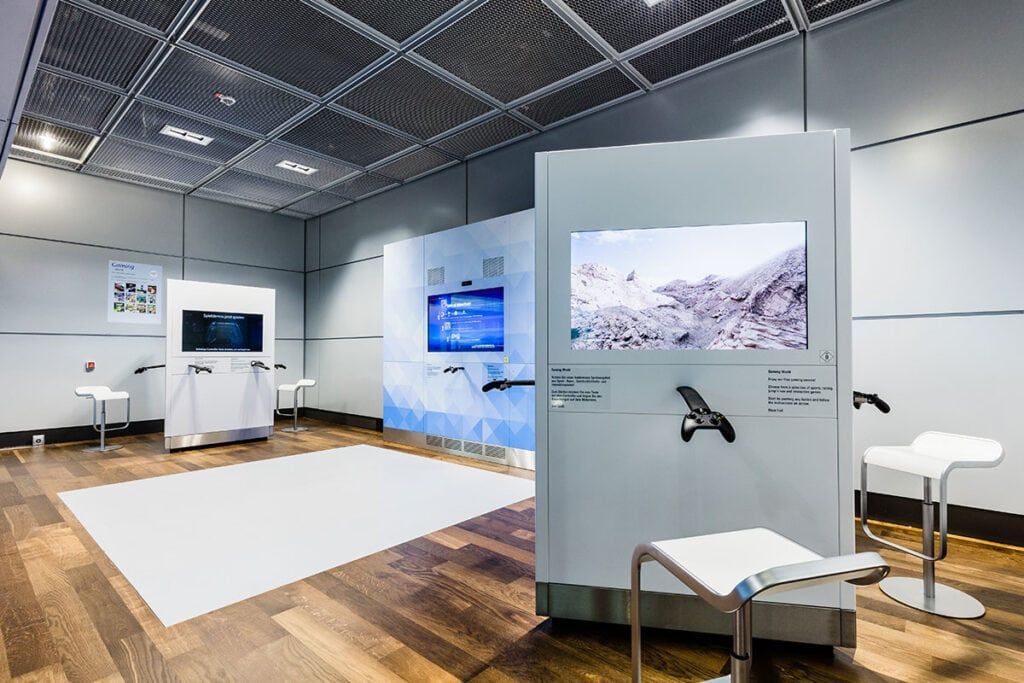 Gaming room - Aéroport de Francfort
