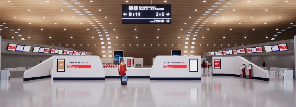 Air France, nouvelle zone SkyPriority