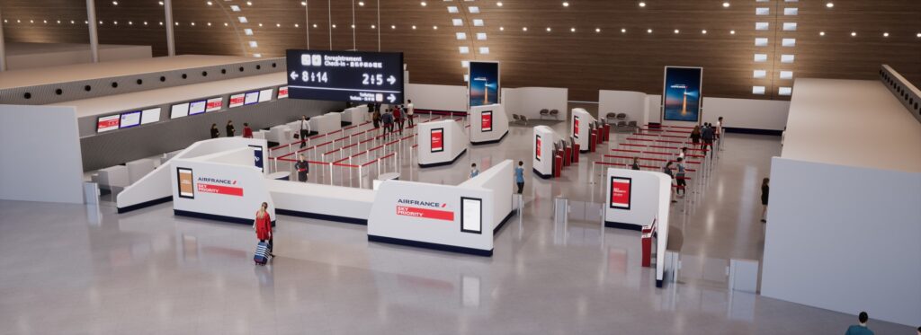 Air France, nouvelle zone SkyPriority